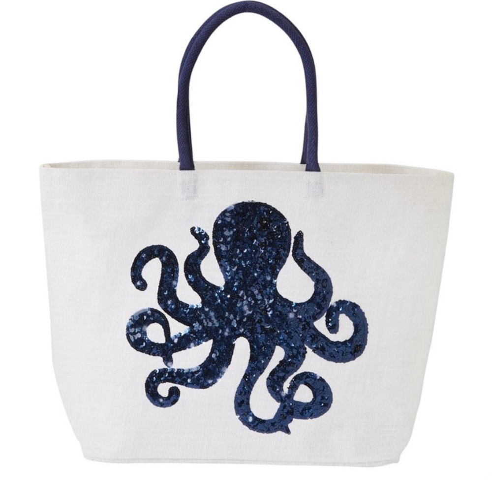 Mud Pie Sea Dazzle tote bag